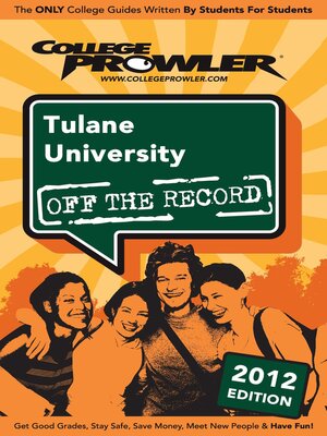 cover image of Tulane University 2012